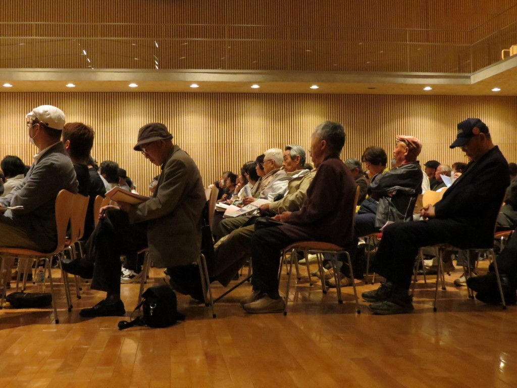 April 30th, 2013. Nihonmatsu public hearing and confrontation with Tepco officials