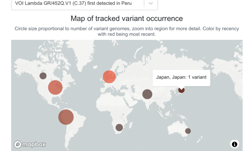 Japan Reported The First Finding Of The Highly Infectious LAMBDA Variant Here, Three Days Before The Olympics Began