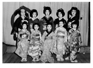 Japanese Americans managed to keep their cultural arts alive in the camps. Photo courtesy of Reiko Iwanaga. 