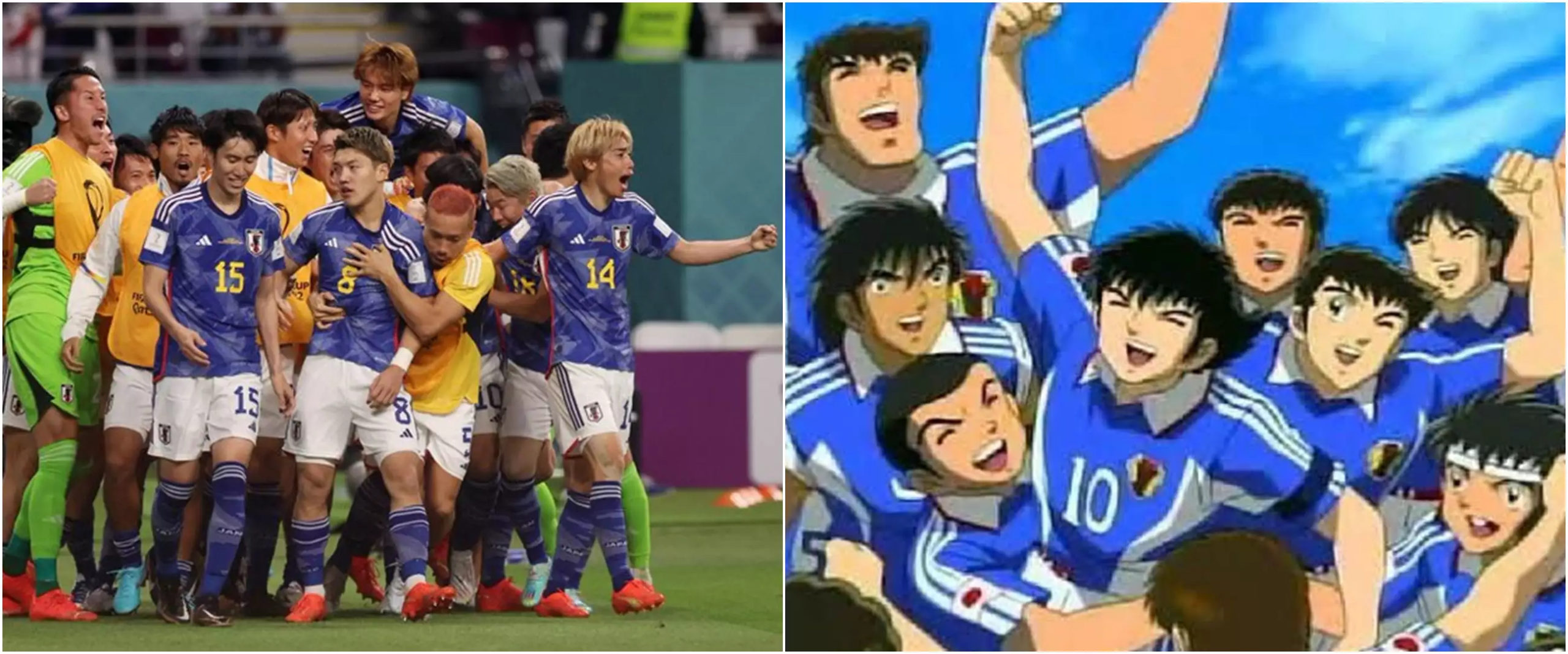 Blue Lock is real: Japan's two goals vs Spain are identical to anime